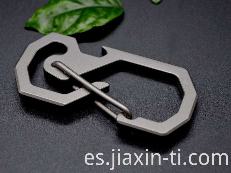 titanium carabiner